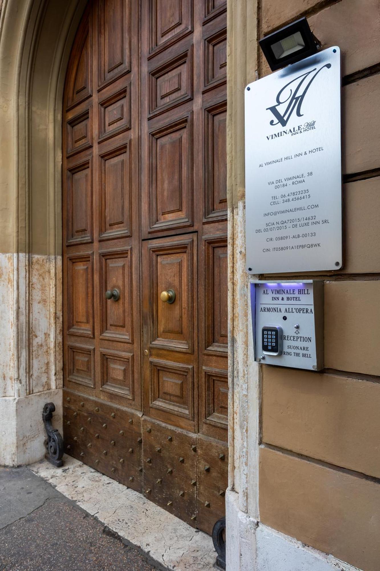 Al Viminale Hill Inn & Hotel Rome Extérieur photo